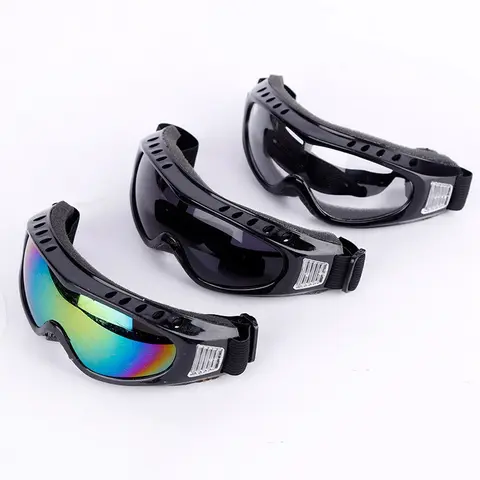 Unisex Protective Ski Goggles, Snowboard & Ski Sports Equipment, Outdoor Face Eye Protection Gear