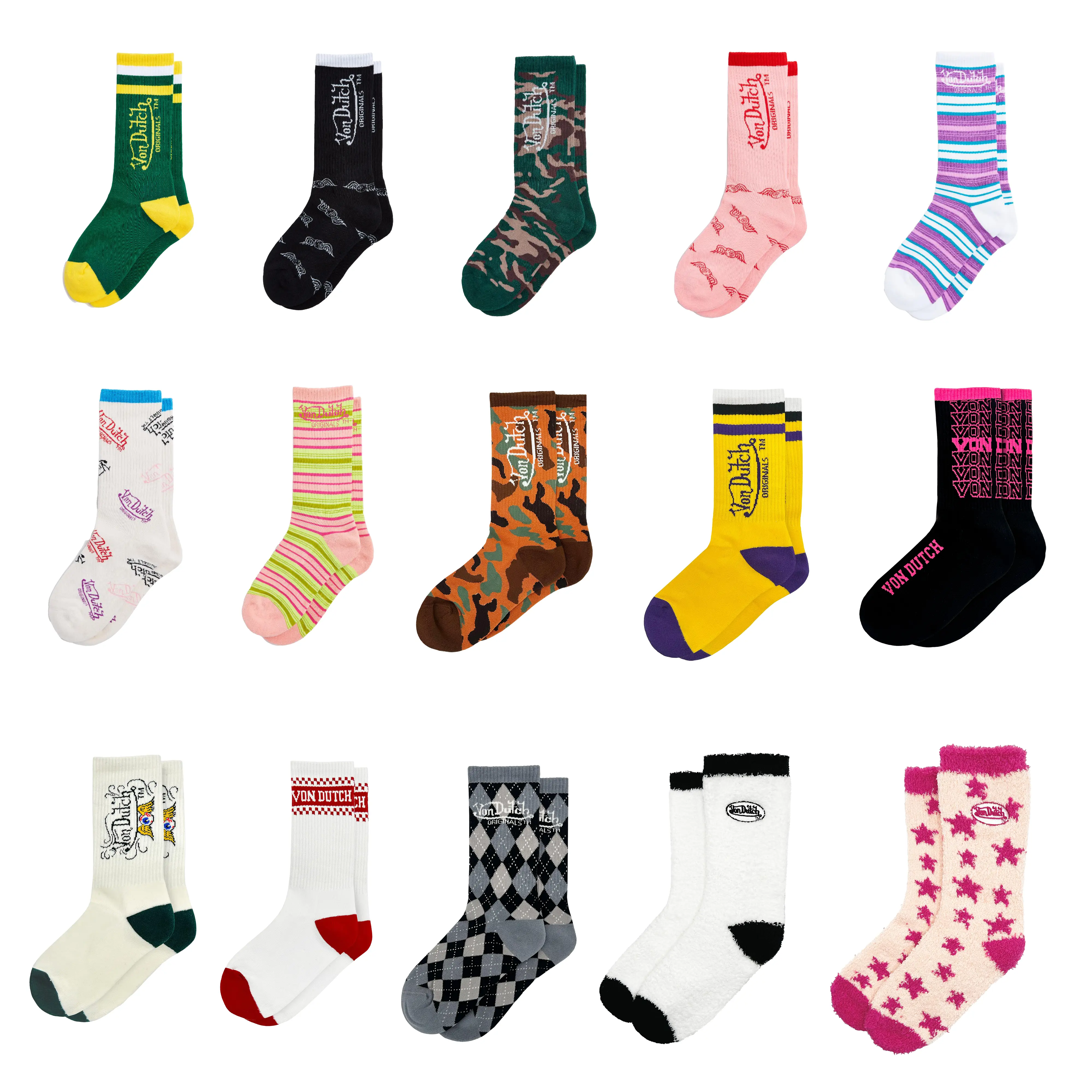 Von Dutch Socks - Multiple Colors Von Dutch Socks - Multiple Colors