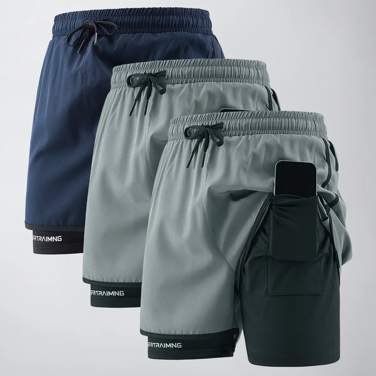 Light Gray Light Gray Navy Blue