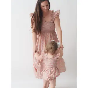 Mommy and Me Floral Mom Dress