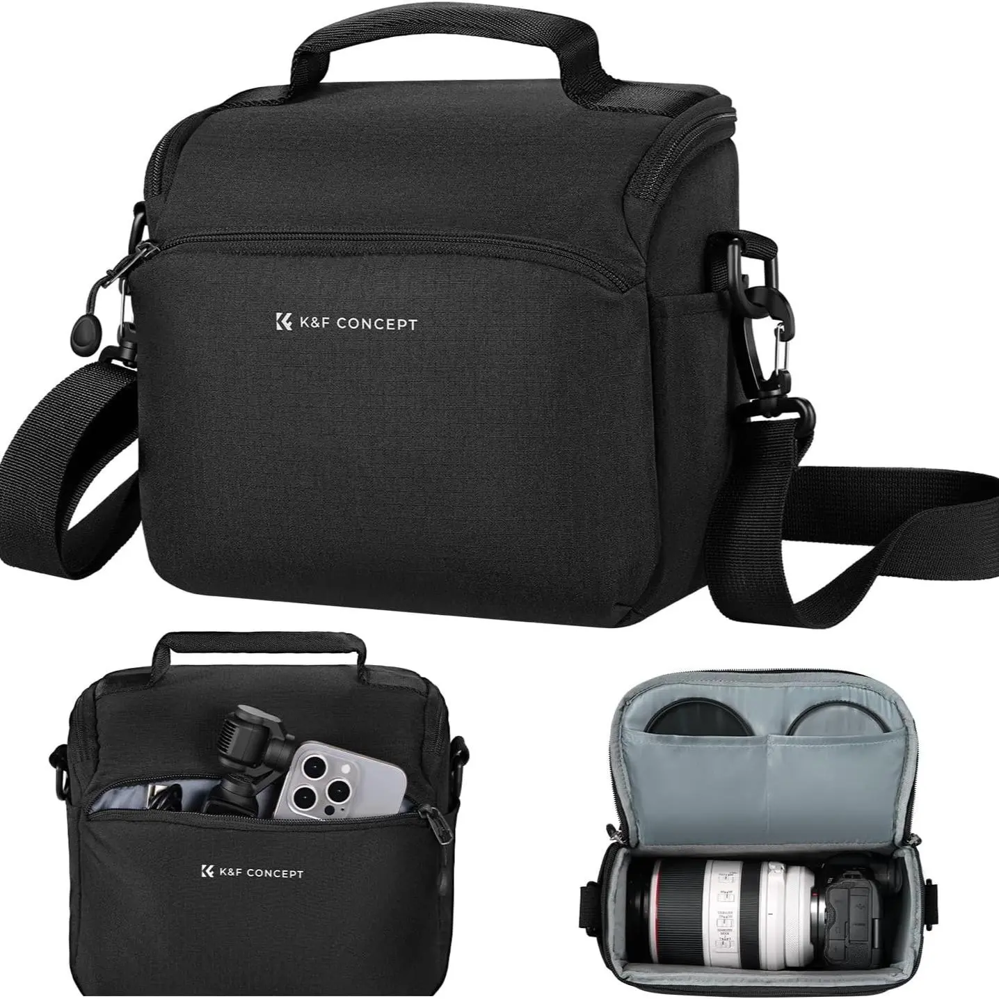 K&F Concept Camera Sling Bag Small Crossbody Camera Case DSLR/SLR/Cute Compact Shoulder Photography Bags for Photographers K&F Concept Camera Sling Bag Small Crossbody Camera Case DSLR/SLR/Cute Compact Shoulder Photography Bags for Photographers