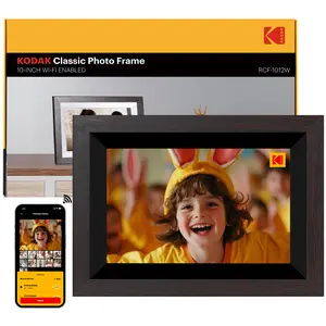 KODAK Digital Picture Frame, 32GB 10.1 Inch WiFi Digital Photo Frame 1280*800 HD IPS Touch Screen, Auto-Rotate, Share Photos and Videos via KODAK App, for Friends and Family