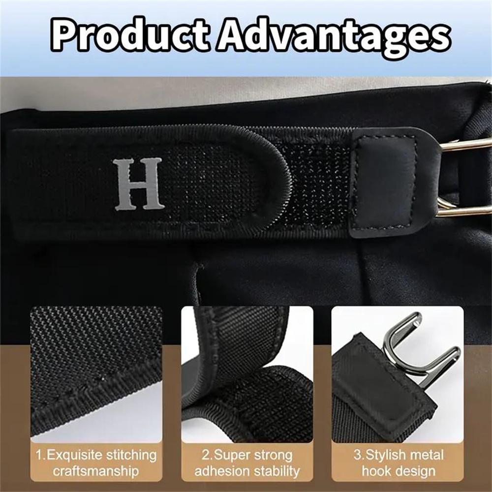 new 2 Pieces Metal Hook Elastic Tactical Belt, No Buckle Belts For Men Women, Adjustable Belts Without Holes, No Hole Buckleless Belt Hooks, Adults Invisible Waist Strap For Outdoor Work Travel Casual，unique surprise gifts for man adults