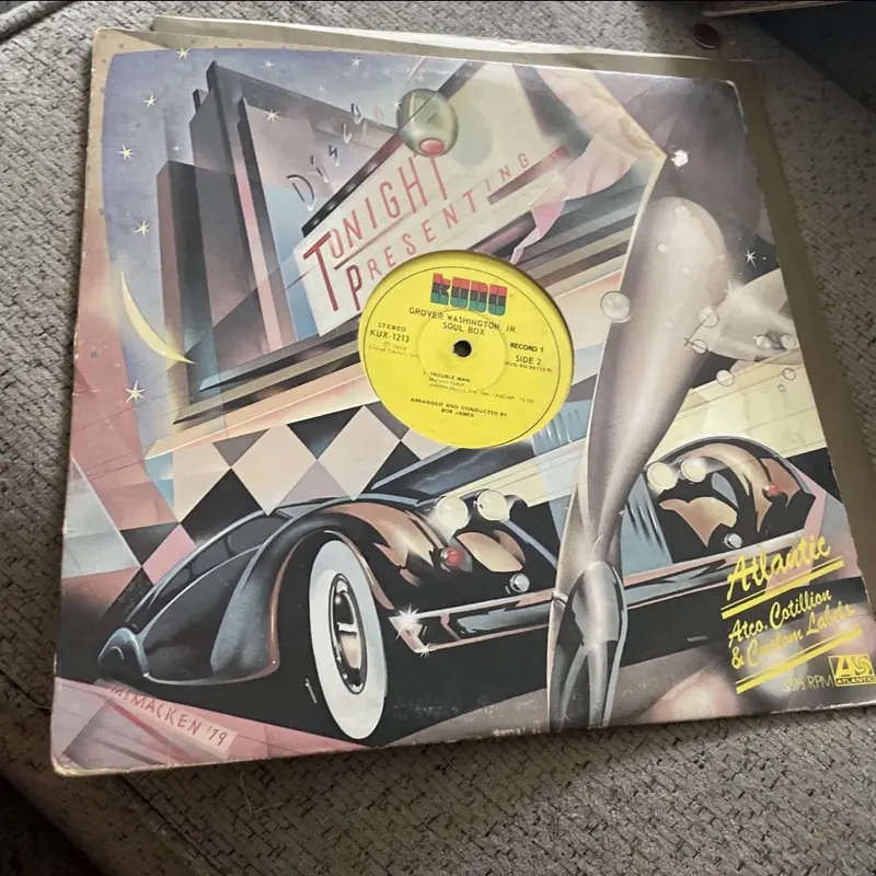 Kudu Kux-1213 Disco Collection - Marvin Gaye's Trouble Man & Other Hits Music Album