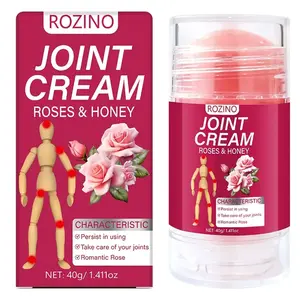 【Ten pack is cheaper】ROZINO Joint Cream Roses & Honey - 40g/1.411oz - Soothing Joint Care with Aromatic Roses & Natural Honey for Daily Use