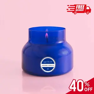 Pack 2 Capri Blue Volcano Candle 19oz – Long Lasting Soy Wax Blend in Signature Glass Jar – Luxury Home Fragrance & Décor