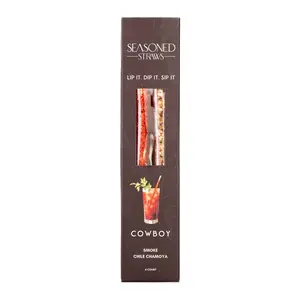 Cowboy Seasoned Straws 6ct.