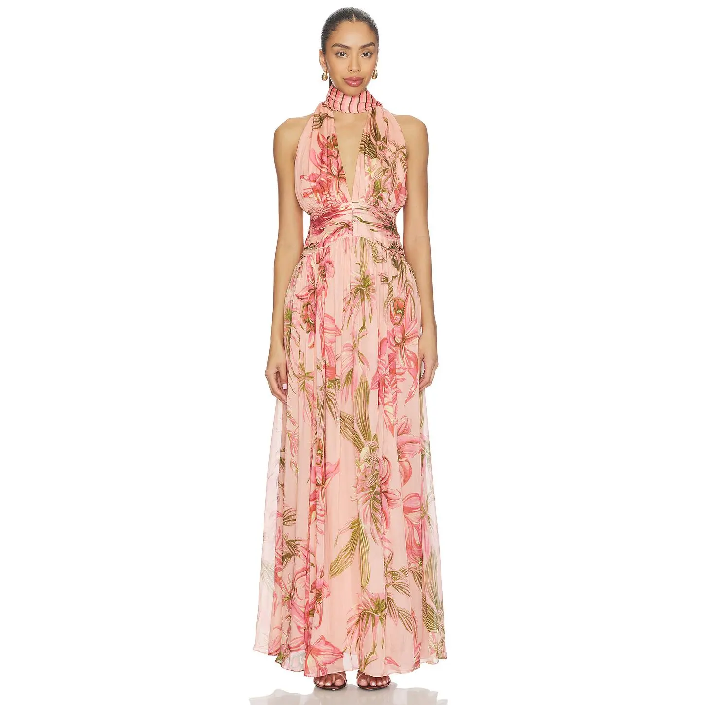 applique long dress Duntery Floral Applique Sweetheart Tulle Long Dresses