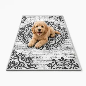 Reusable Dog Urine Pad, Puppy Pads, Super Absorbent Leak-Proof Pet Training Mat, Non-Slip Design, Anti-Tear, for Puppies, Dog Cages, Sofas, Cat Litter Boxes