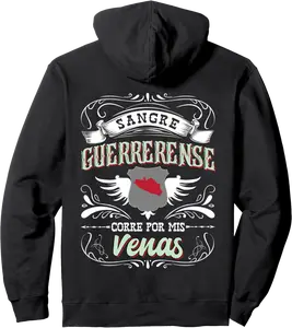 Guerrero Mexico Sangre Guerrerense Corre Por Mis Venas Pullover Hoodie - Albertjasso Shop 92B09B2QDXX9