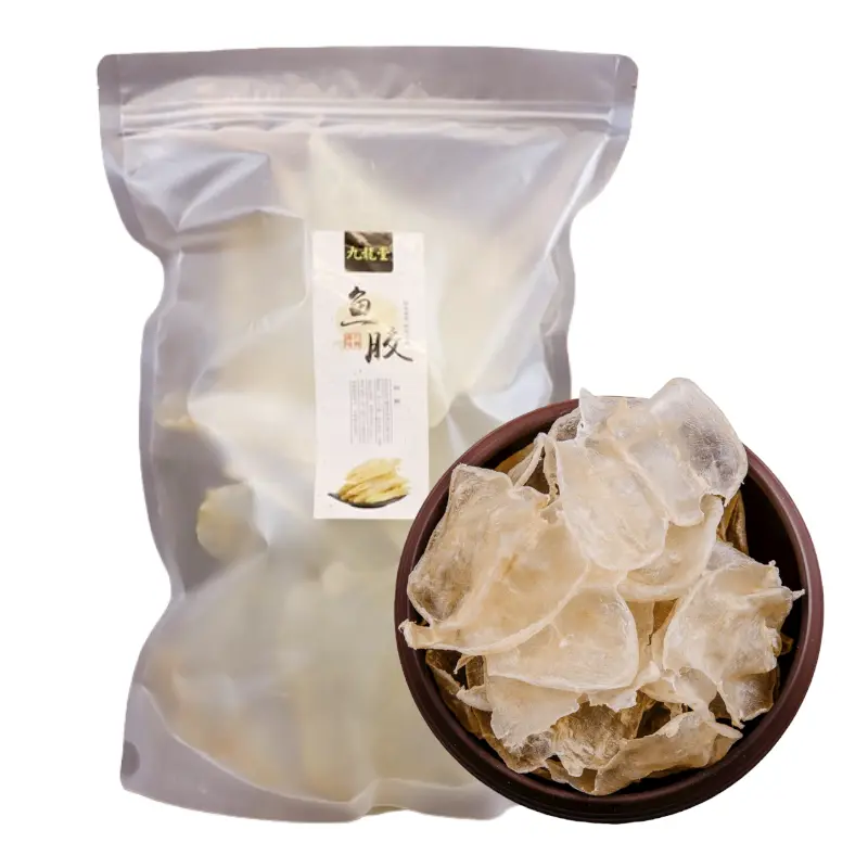 PremiumSouth American wild caught fishmaw(Medium) 1lb 16-20pcs, Dried Seafood, Natural Dried Goods, Natural Dried Fish Maw