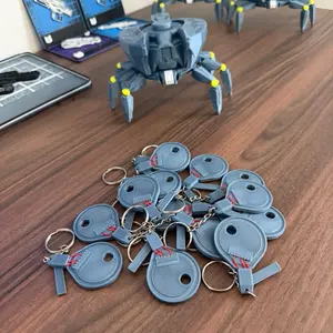 Arc Raiders Hatch Key Keychain | Video Game Accessory | Gamer Keychain Collectible