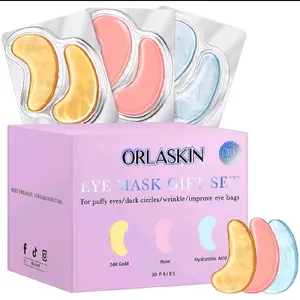 30-Pair Smooth Daily Beauty Sleep Mask Set - Eye Care Solution for Reducing Bags, Dark Circles, Puffiness and Diminishing Fine Lines