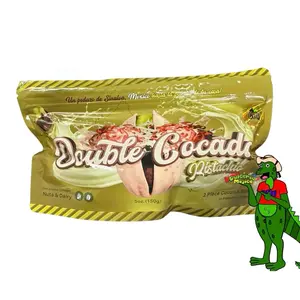 Double Cocada Pistachio - Compa Munchies, 2 Piece Coconut Ball in Pistachio Creme, 5oz
