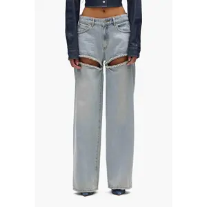 Wide Leg Pearl Jean