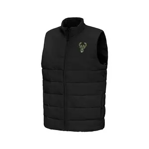 Antigua Experience Milwaukee Bucks Puffer Vest