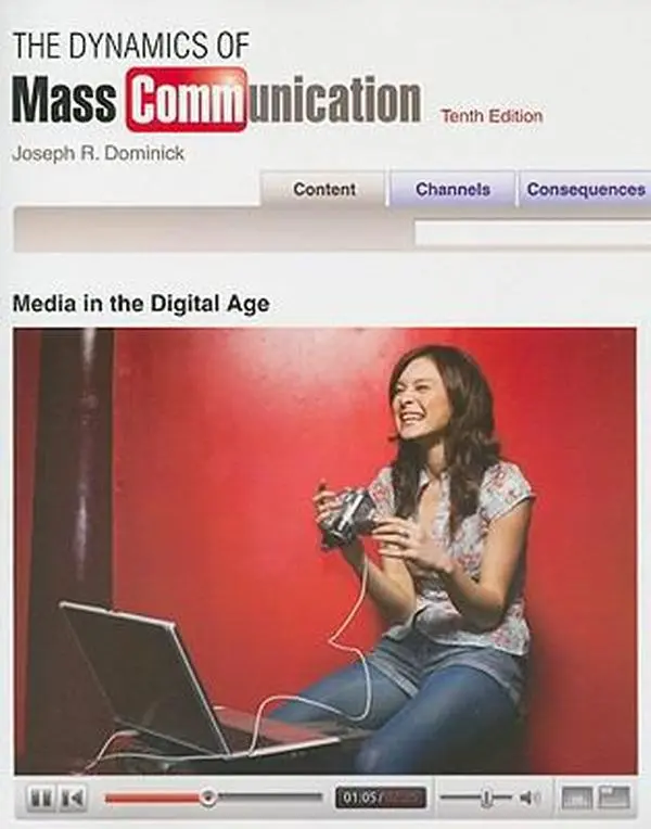 USED Book - The Dynamics of Mass Communication: Media in the Digital Age by Joseph R Dominick (Paperback) - english