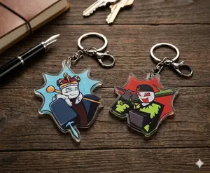 Blocktales Griefer/Cruel King Keychain