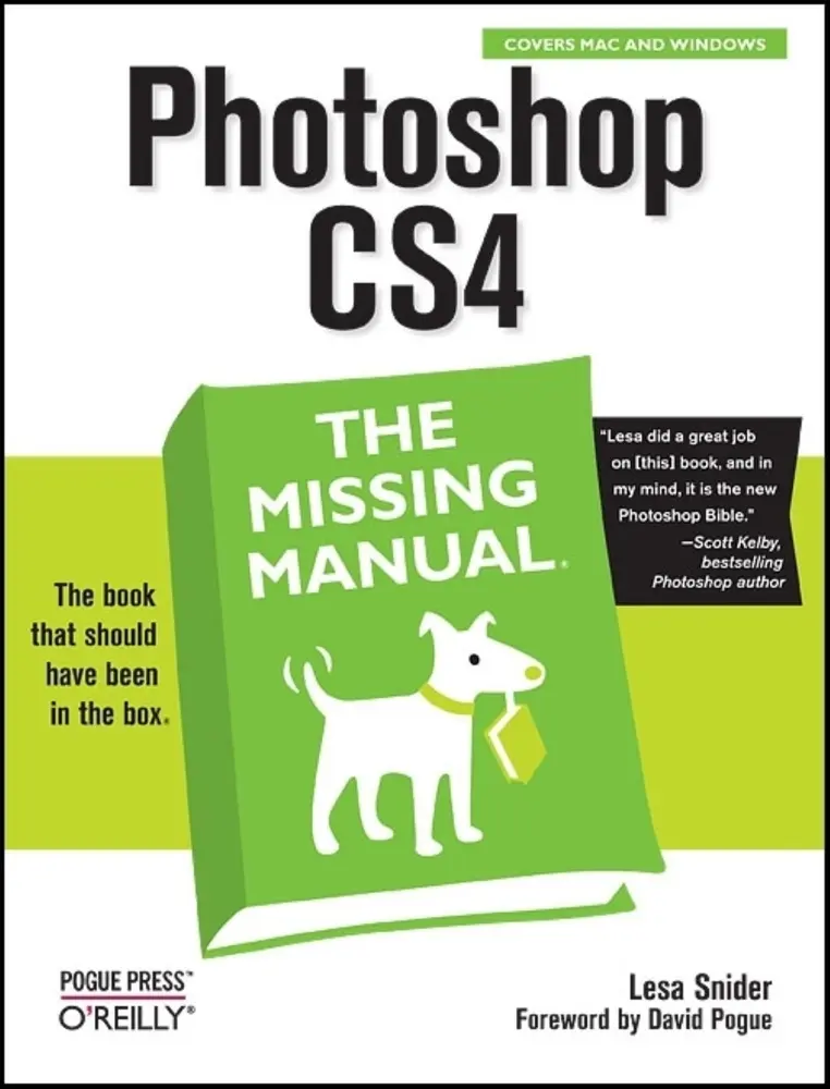 USED Book - Photoshop Cs4: The Missing Manual by Snider, Lesa (Paperback) - english