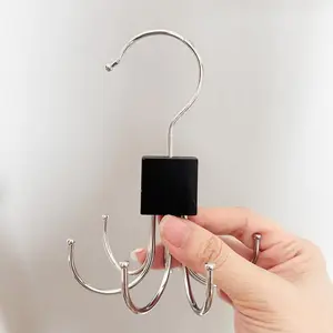 360° Rotating Jewelry Organizer & Key Holder - Space-Saving Home Organization Hack for Bedroom/Entryway | Must-Have for Tidy Lovers! Boxes
