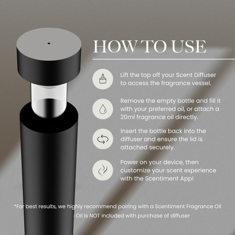 Feeling Fragrance Diffuser Air 2 Discovery Kit with Cold-Air Diffusion Technology Covers 1000 Sqft Rechargeable Battery Wi-Fi Control Top 3 Luxury Hotel-Inspired Scents 20ml Oil