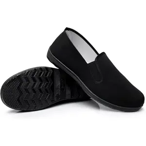 Tai Chi Kung Fu Shoes Chinese Traditional Martial Arts Cloth Footwear Men's and Women's Canvas Shoes