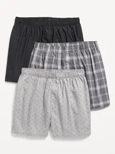 Old Navy Men's 3-Pack Soft-Washed Boxer Shorts -- 3.75-inch inseam