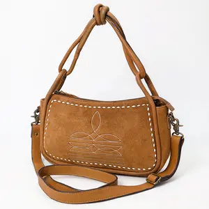 American Darling Crossbody Suede Full Grain Genuine Western Leather Women Bag | Handbag Purse for Cute