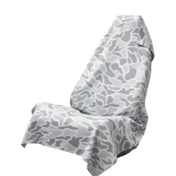 Vintage Bottomland Camo Car Seat Cover Towel – Full Size Absorbent Quick Dry Auto Seat Protector for Travel, Outdoor & Daily Use