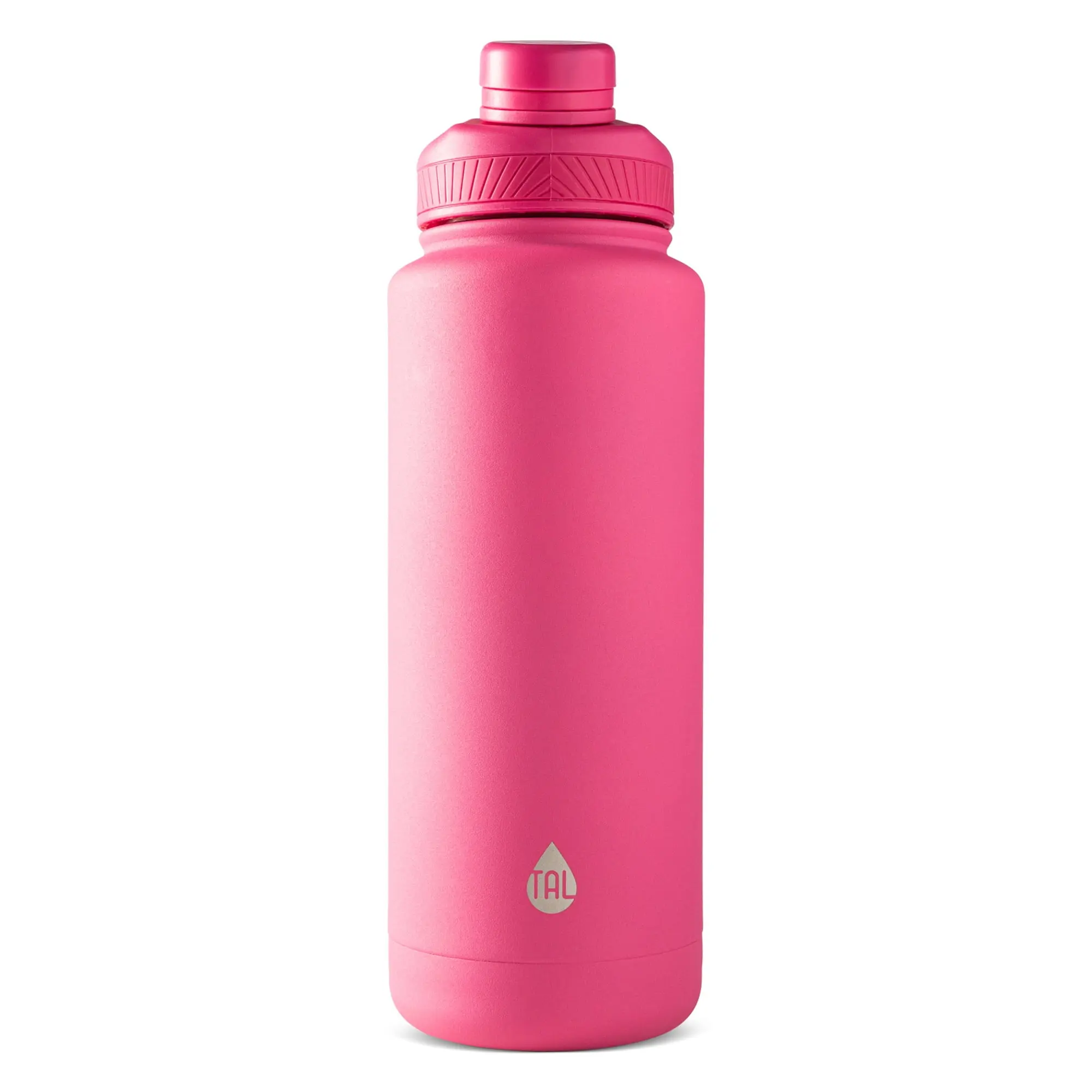 TAL Stainless Steel Ranger Water Bottle 40oz - Pink, Durable & Easy to Clean, Perfect for Sports & Travel, 40 Ounces Capacity