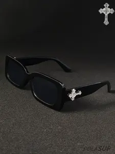 1pcs men's retro aviator foldable novel men's classic toad sunglasses plastic fashion glasses suitable for daily or travel vacation polycarbonate explosion-proof lenses are suitable for all seasons Classic Shades