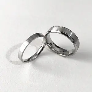 1 Set (2 pieces) Simple and charming fashion silver rings for men, women, couples, daily wear and party, multi-purpose accessory, Family/friends gift