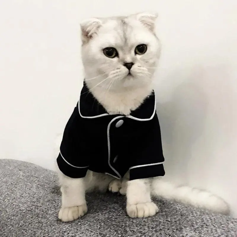 Christmas Pet Kitty Costume, Winter Hoodie Sweatshirt Suit for Cats, Including Sphynx, Pet Cat Clothing