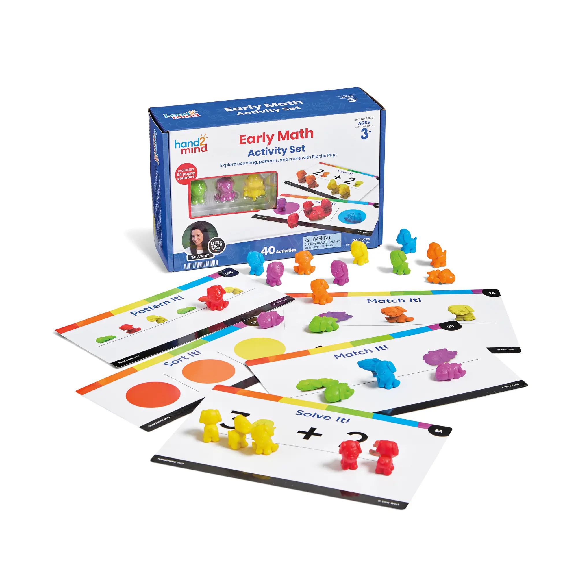 hand2mind Little Minds at Work Early Math Activity Set