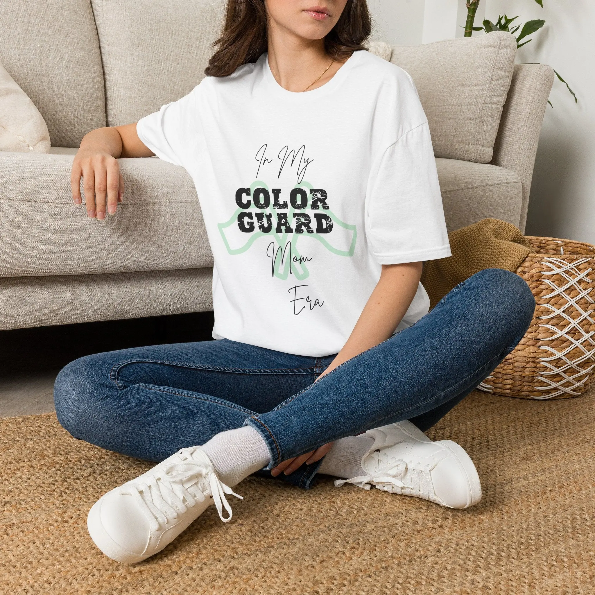 Color Guard T-Shirt — "In My Color Guard" Script & Bold Logo