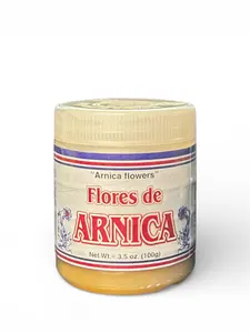 Flores de Árnica - 3.5 oz (100g) Cosmetic Ointment | Pomada de Flores de Árnica: 100 gramos(3.5oz)