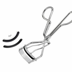 80 PCS Eyelash Curler Refills Pads – Premium Silicone Lash Curler Replacement Pads for Universal Eyelash Curlers, Soft Flexible Rubber Inserts with Storage Box (Black)