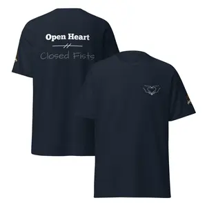 Open Heart. Closed Fists Tee