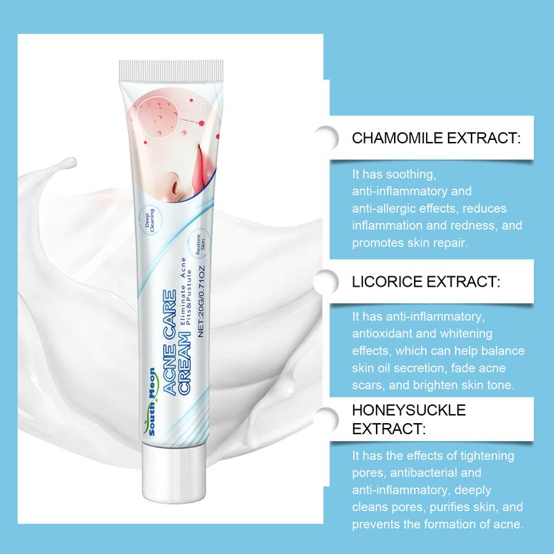 SOUTH MOON Skin Cream Helps Remove And Improve Skin Blemishes Gentle And Comfortable Controls Oil Secretion
