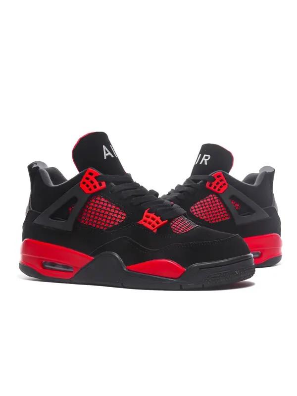 Mens Womens Fashion Sports 4S Basketball Shoes Retro Sneakers Black Cat