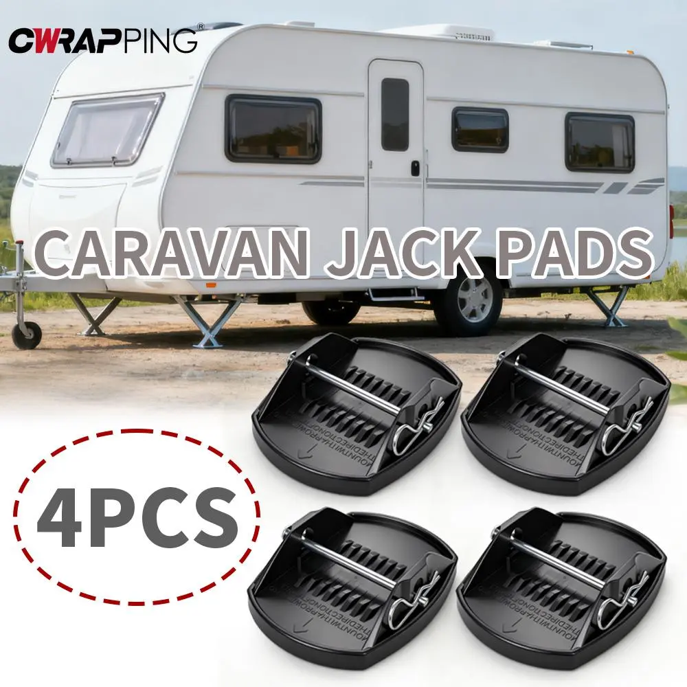 Universal Campervan Accessories Leveller Wheel Foot Leg Support Jacking Lift Pad Support Stand Camping Car Accessories Caravan