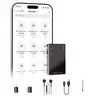Magnetic Smart Voice Recorder - AI-Intelligent Triple Noise Reduction, 1536 Kbps 3D HD Stereo Audio, Adjustable Recording, USB, MP3 Player, Compact Portable Recorder, Magnetic Desk Hold, Travel Gadget for Business, Lectures, Digital Products
