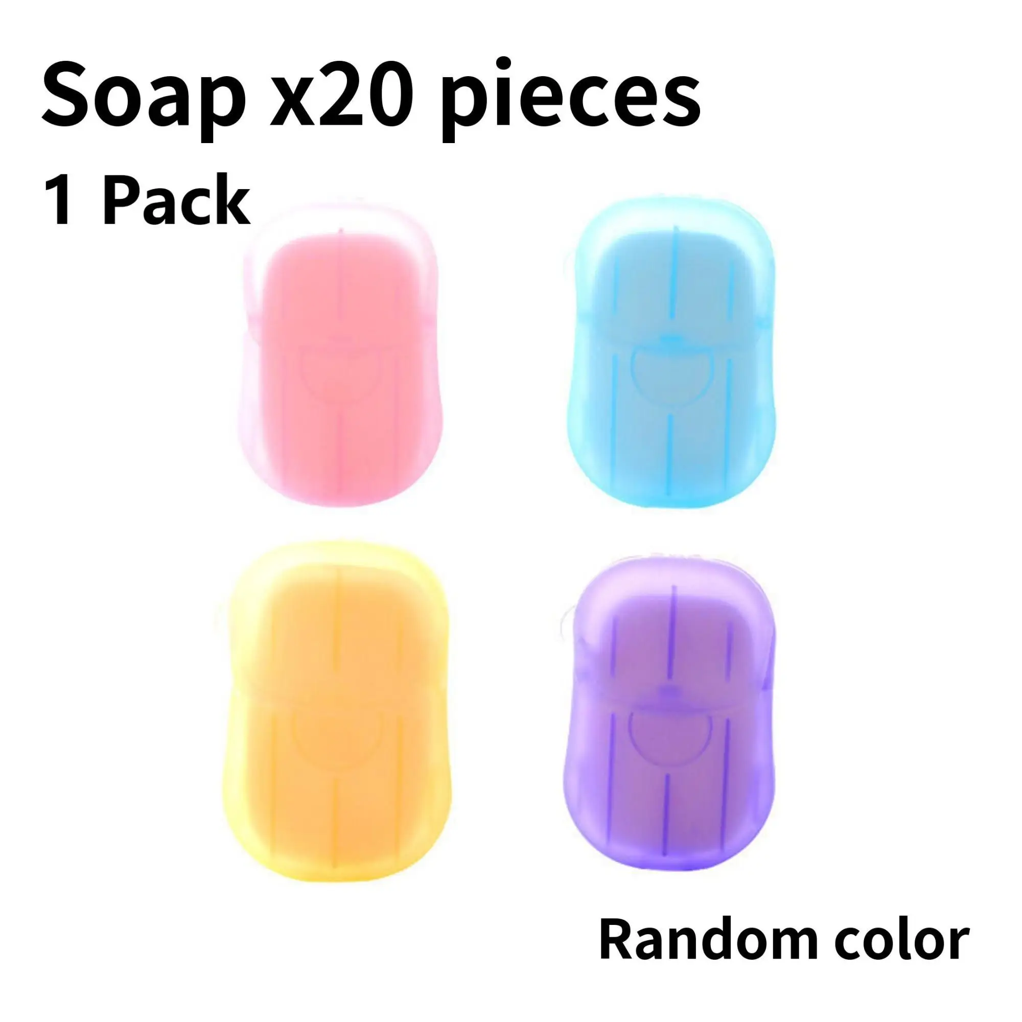 Random Color Disposable Scented Hand Soap Flakes, Travel Hand Washing Soap Sheet, Mini Hand Washing Tablet, Outdoor Travel Camping Accessories
