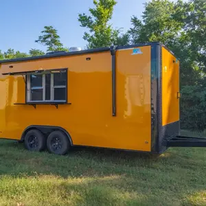8.5x18 Equipped Mobile Food Trailer
