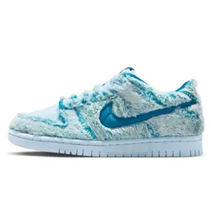 Youth Nike Dunk Low BG Green Abyss/Celestine Blue (IM7171 301) (GS)