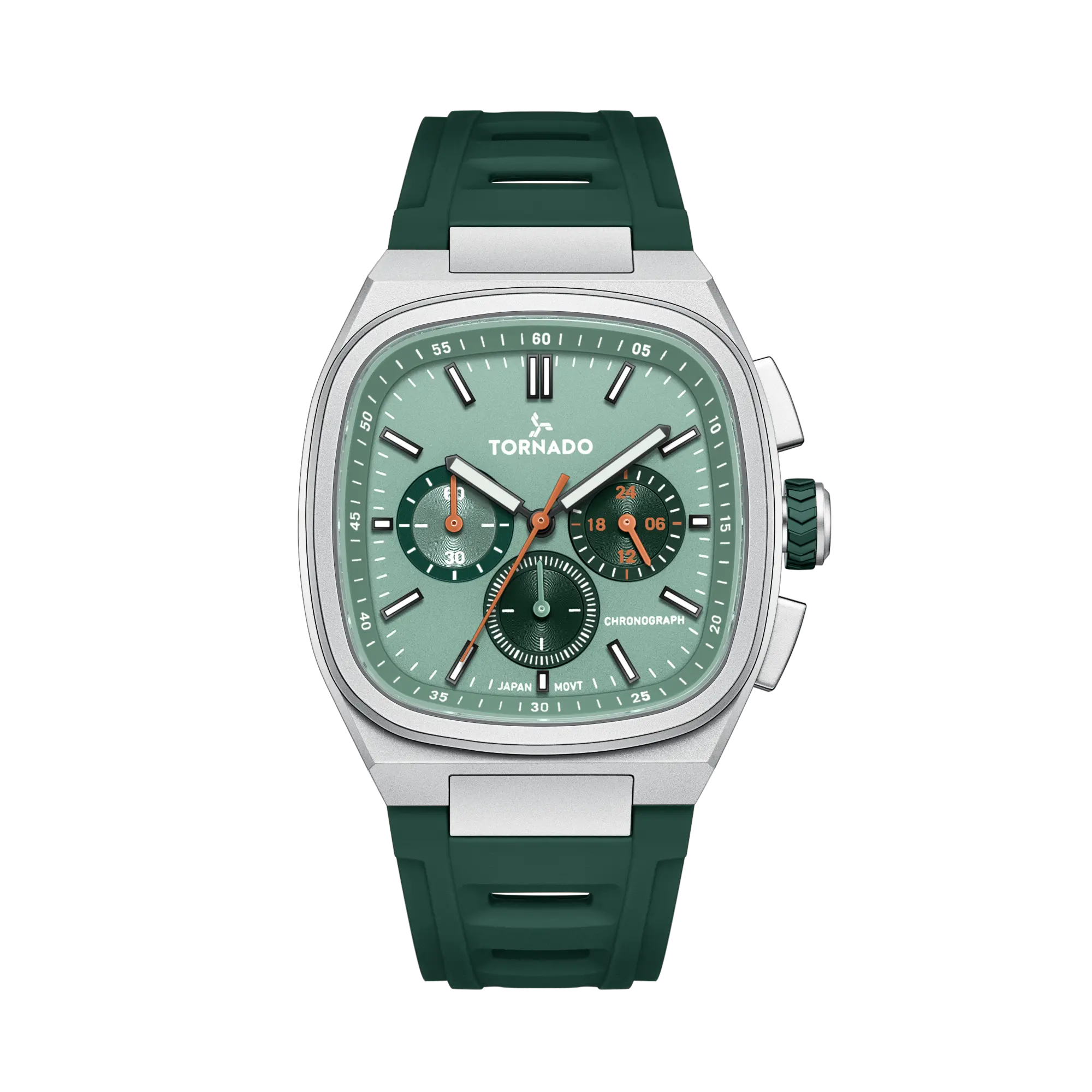 Aristocrat Chronograph Green Quartz Drive Sporty Casual Men's Fashion Watch