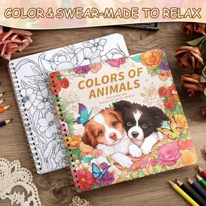 Women's Coloring Book 30 Pages Butterfly & Flower Pattern Coloring Books for Adults to Relax and Relieve Anxiety, Gift for Mother's Day, Birthdays, Christmas, Anniversaries