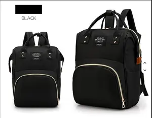 Large Capacity Diaper Backpack Waterproof Nylon Multi Functional Insulated Mommy Bag Travel Fashion Outdoor For Mother Baby