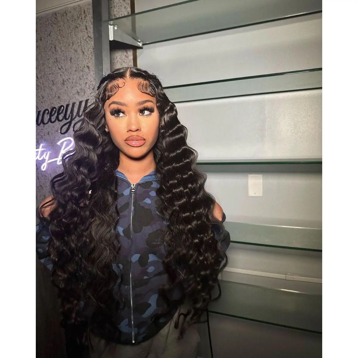 4 Bundle Deal with Frontal - 100% Virgin Human Hair Extensions (Body Wave)