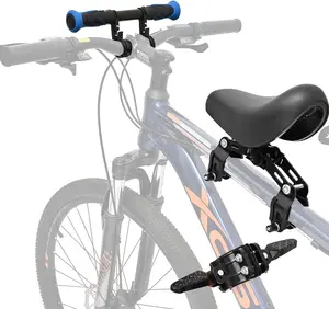 Seat   Seat Front Mount   Seat for 2-5   Bicycle Seats with Foot Pedals Compatible with  Adult Mountain Bikes